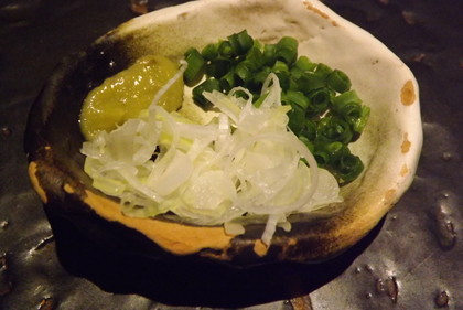 すだちそばの薬味